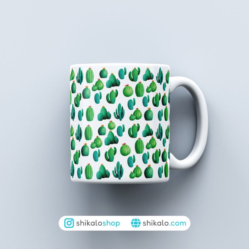 ماگ پترن طرح کاکتوس