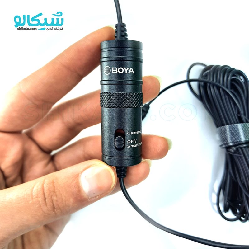 میکروفون-یقه-ای4 میکروفون یقه ای بویا مدل M1 (های کپی) - Image 3