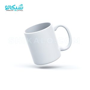ماگ سفید ساده