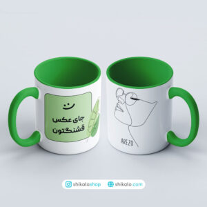ماگ مینیمال طرح دخترونه