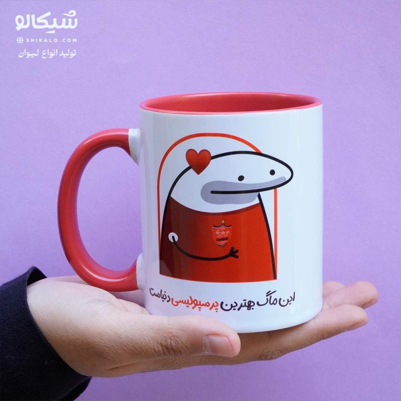 لیوان-پرسپولیسی ماگ پرسپولیس میقولی - Image 1