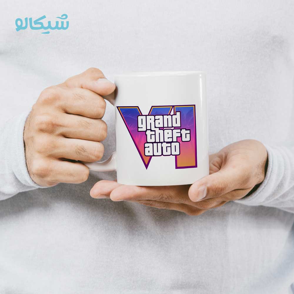 ماگ لوگو GTA VI ( جی تی آی 6 ) 1 ماگ جی تی آی 6