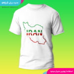 تیشرت طرح نقشه ایران