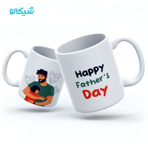 ماگ روز پدر طرح روز پدر مبارک