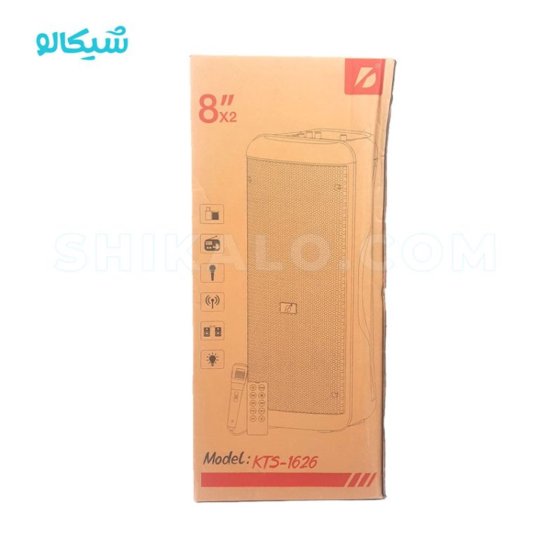 اسپیکر بلوتوثی قابل حمل مدل kts-1626
