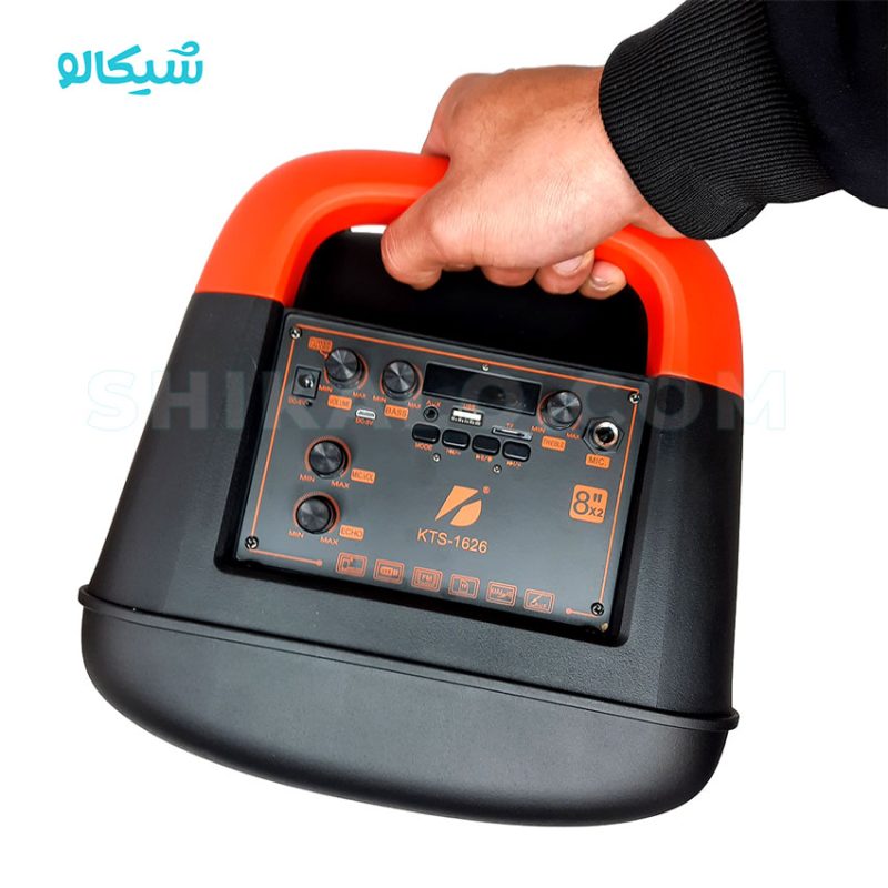 اسپیکر بلوتوثی قابل حمل مدل kts-1626
