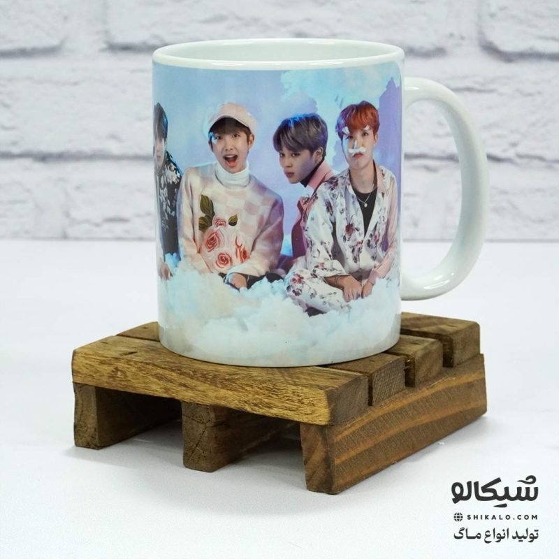 ماگ عکس گروه بی تی اس BTS - Image 3
