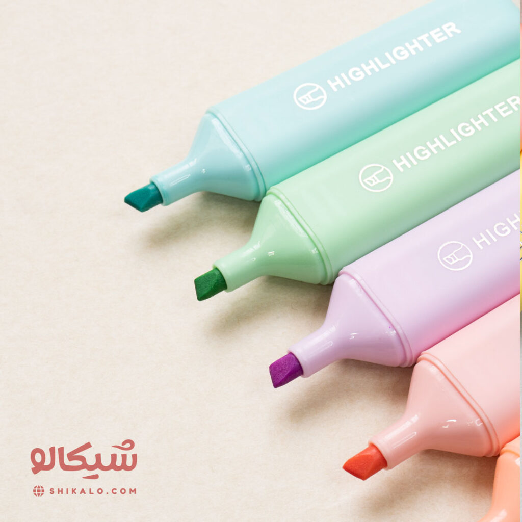 هایلایتر پاستیلی شفاف live color