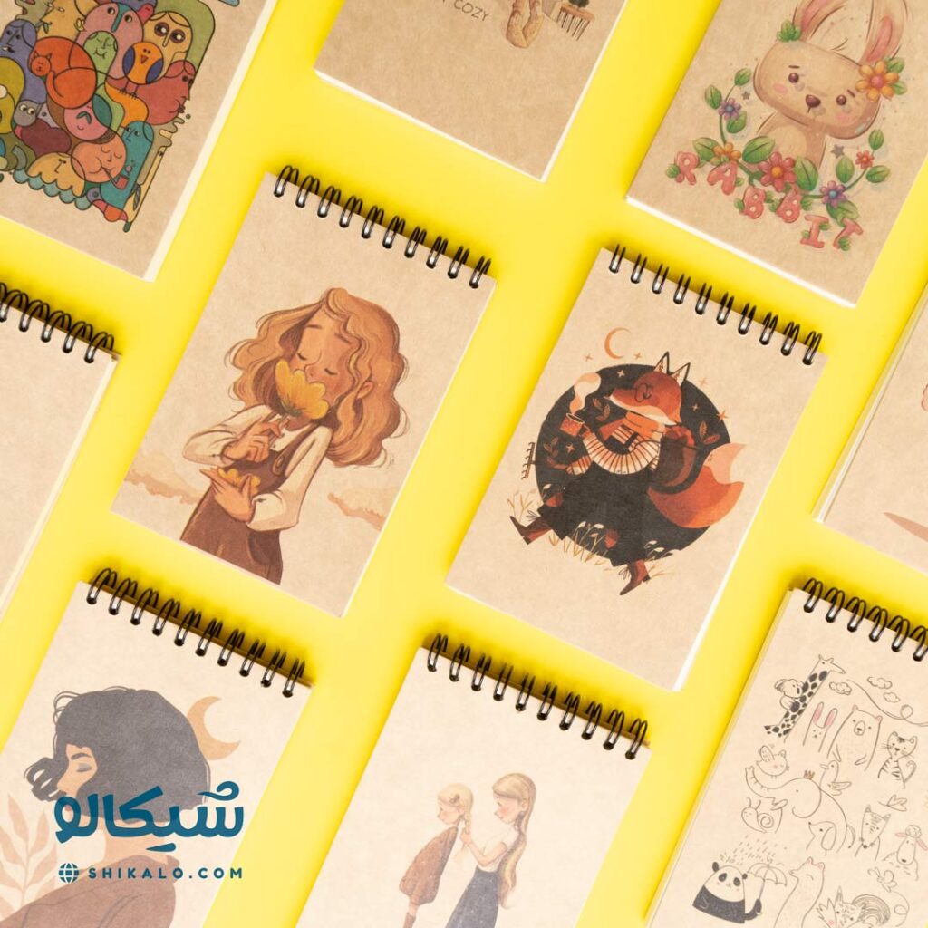 دفترچه کرافت کوچک