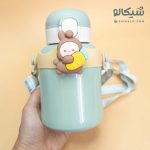 قمقمه استیل نی دار