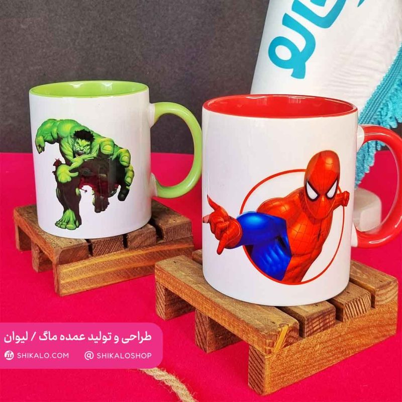 ماگ اسپایدرمن با عکس دلخواه - Image 4