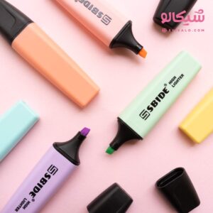 هایلایتر پاستیلی شش رنگ Sbide