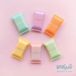 هایلایتر پاستیلی شش رنگ شکلاتی