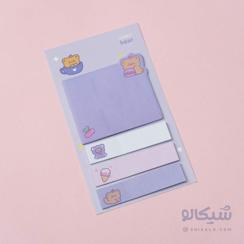 استیک نوت 4 تایی lovely