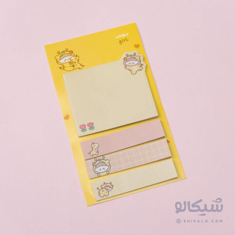 استیک نوت 4 تایی lovely