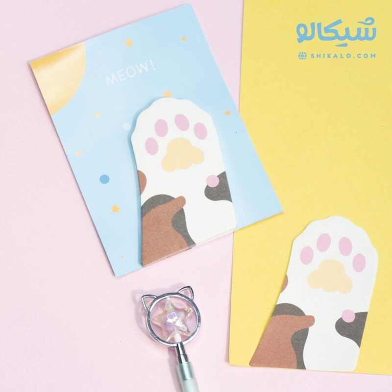 استیک نوت پنجه گربه
