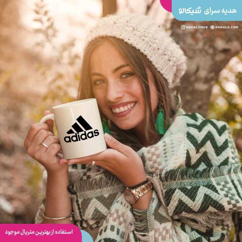 ماگ با طرح آدیداس - Image 2