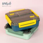 ظرف غذا داخل استیل lunch box