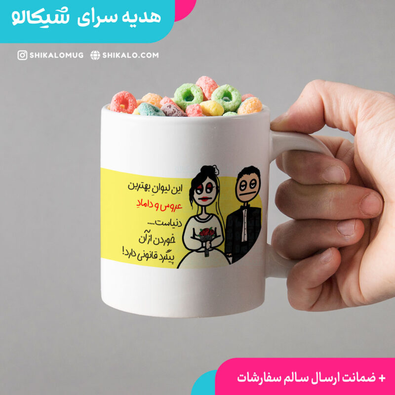 ماگ طنز عروس و داماد
