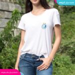 تیشرت استقلال روی سینه