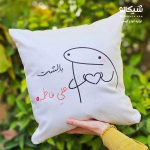 کوسن میقولی پسرانه بالشت با نام دلخواه