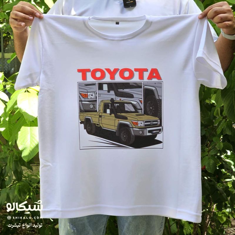 تیشرت تویوتا لندکروزر خرگوشی - Image 5