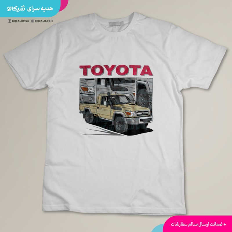 تیشرت تویوتا لندکروزر خرگوشی