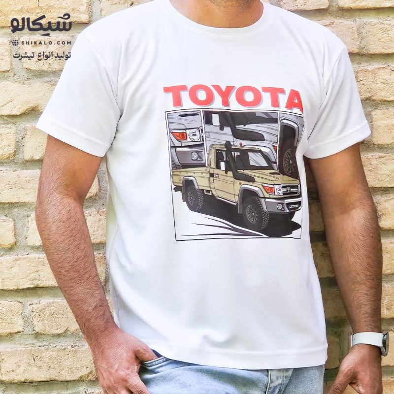 تیشرت تویوتا لندکروزر خرگوشی - Image 6