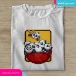 تیشرت ظرف غذای پاندایی