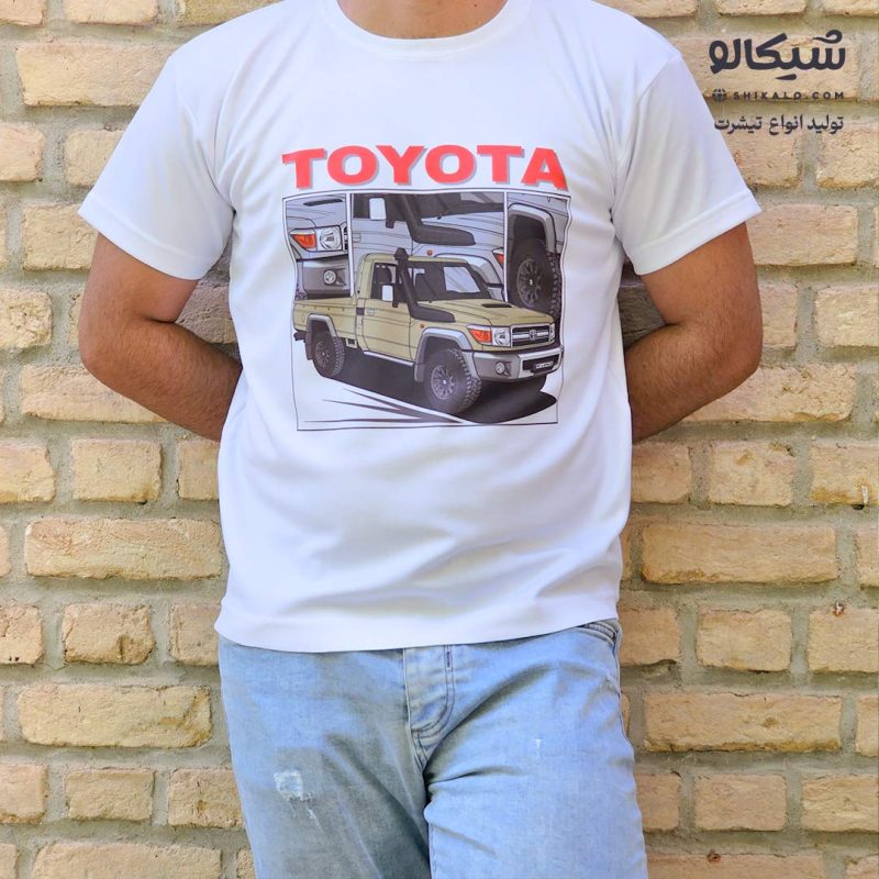 تیشرت تویوتا لندکروزر خرگوشی - Image 3