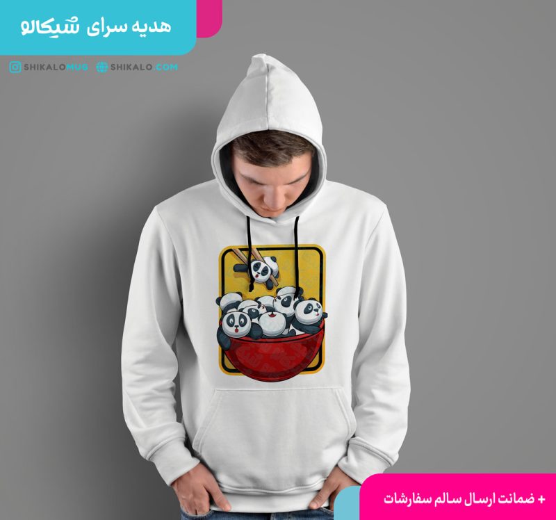 هودی طرح پاندا خوراکی