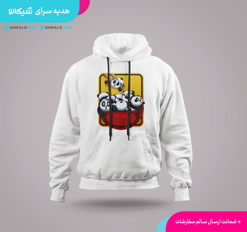 هودی طرح پاندا خوراکی