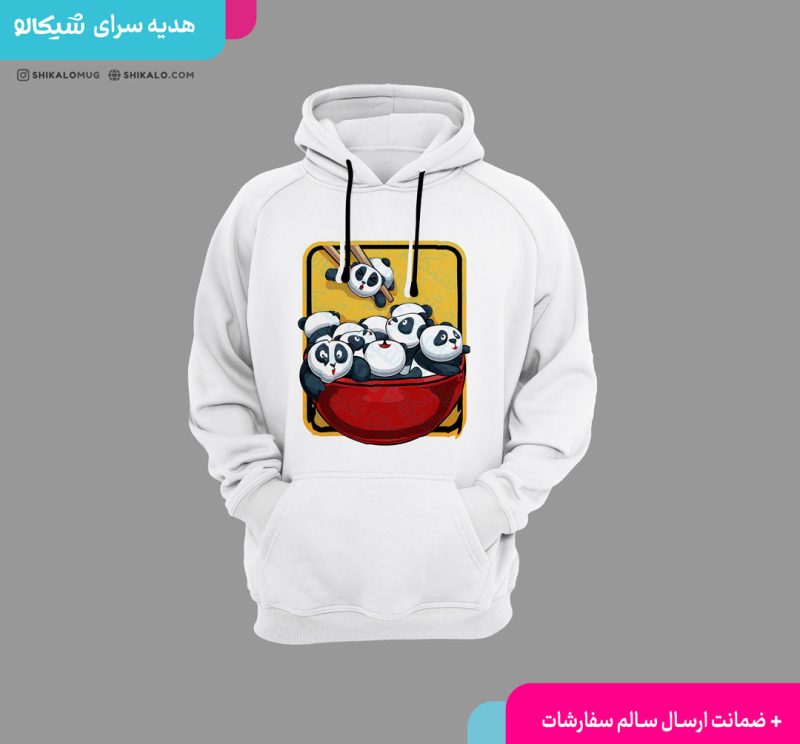 هودی طرح پاندا خوراکی