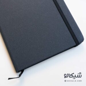 دفتر خط دار مشکی