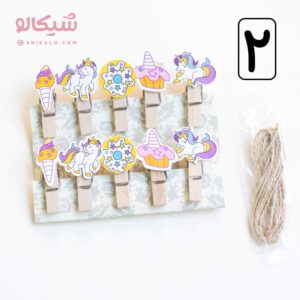 گیره عکس بسته 10 عددی