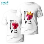 ست  تیشرت عاشقانه لاو کد 16 - Image 2