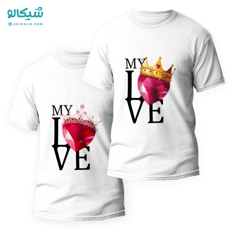 ست  تیشرت عاشقانه لاو کد 16 - Image 2