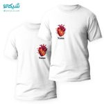 تیشرت ست قلب قرمز کد 13 - Image 3