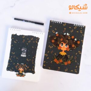 دفتر شطرنجی دخترپرتقالی