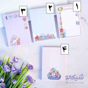 نوت پد گروه بی تی اس