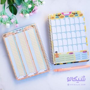 پلنر جلد سخت طرح آفتابگردون مناسب برنامه ریزی شش ماه