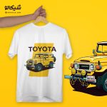 تیشرت طرح تویوتا لندکروز - Image 2