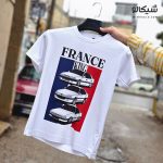 تیشرت طرح ماشین های فرانسوی