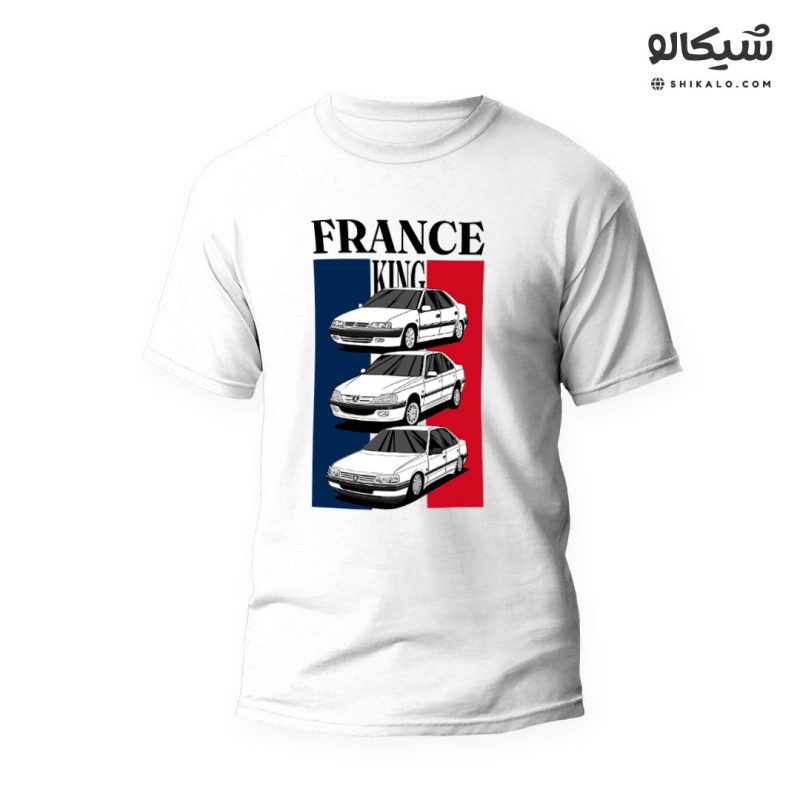 تیشرت طرح ماشین های فرانسوی - Image 2