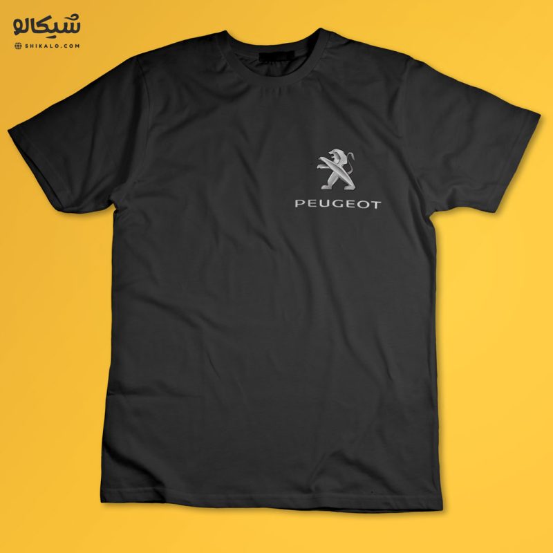 تیشرت طرح لوگو پژو - Image 2