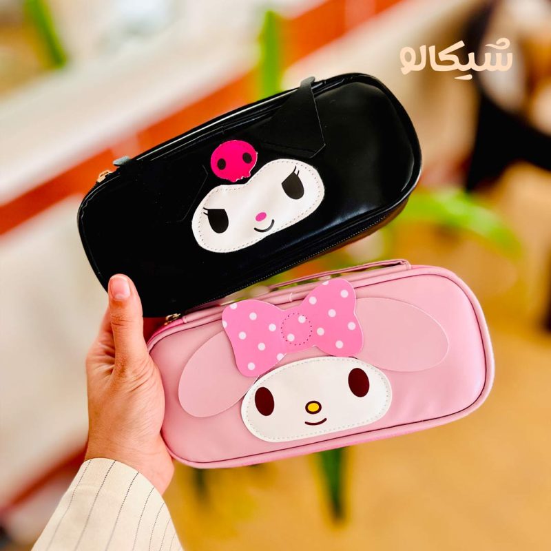 جامدادی جامدادی چرمی کرومی و ملودی - Image 1