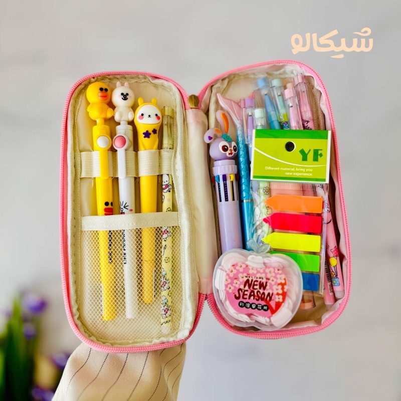 جامدادی چرمی کرومی و ملودی - Image 4