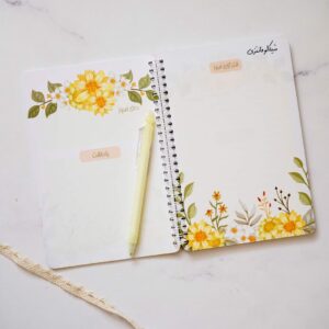 دفتر شکرگزاری بابونه