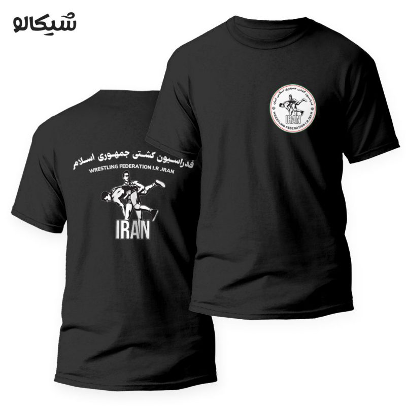 لباس-کشتی-گیری تیشرت آستین کوتاه کشتی - Image 1