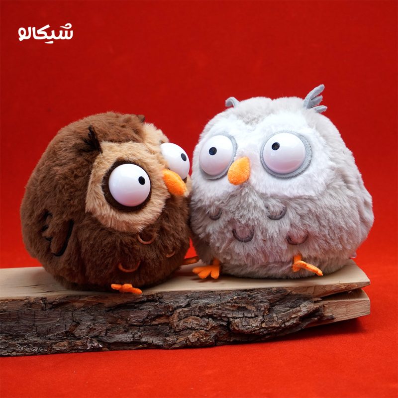 عروسک جغد شاخدار - Image 1